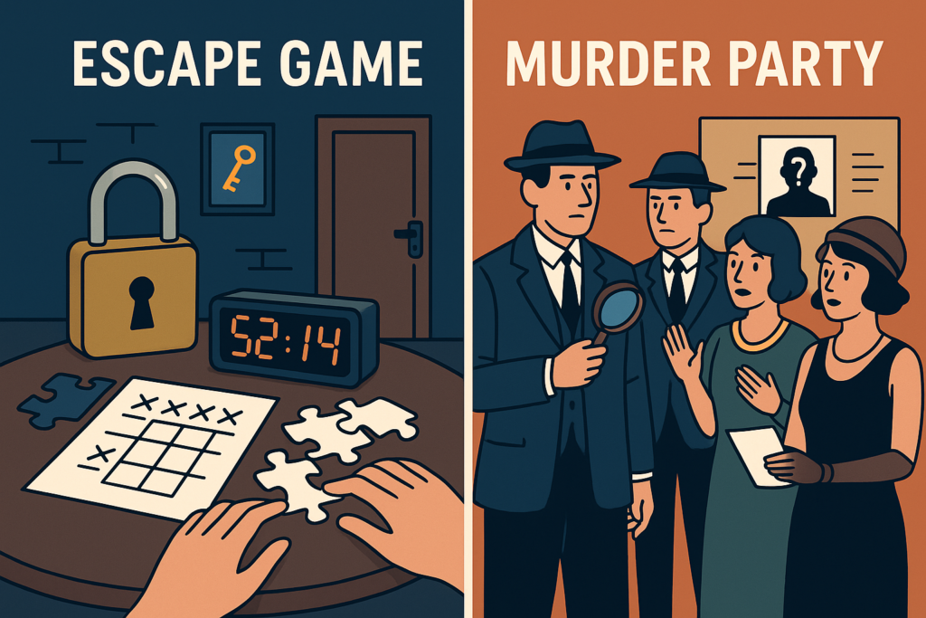 Escape game ou murder party