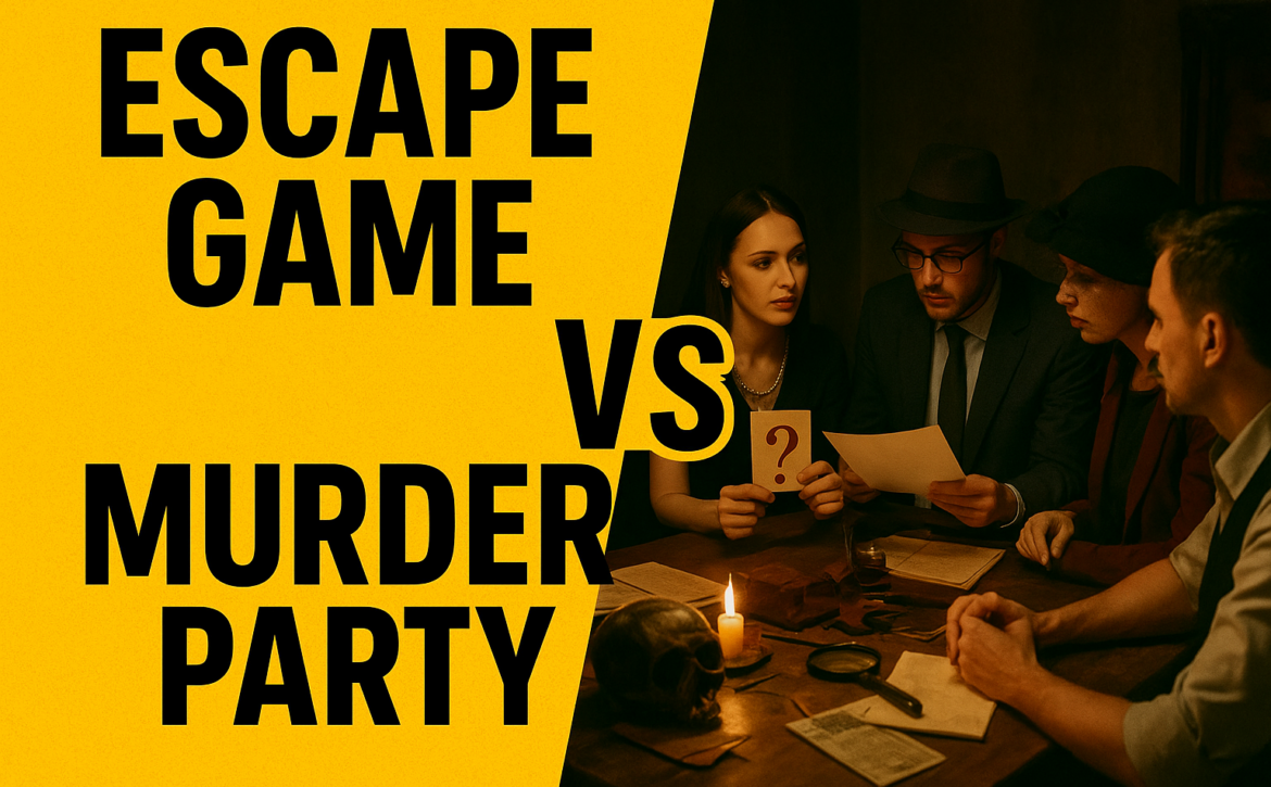 Escape game vs murder party